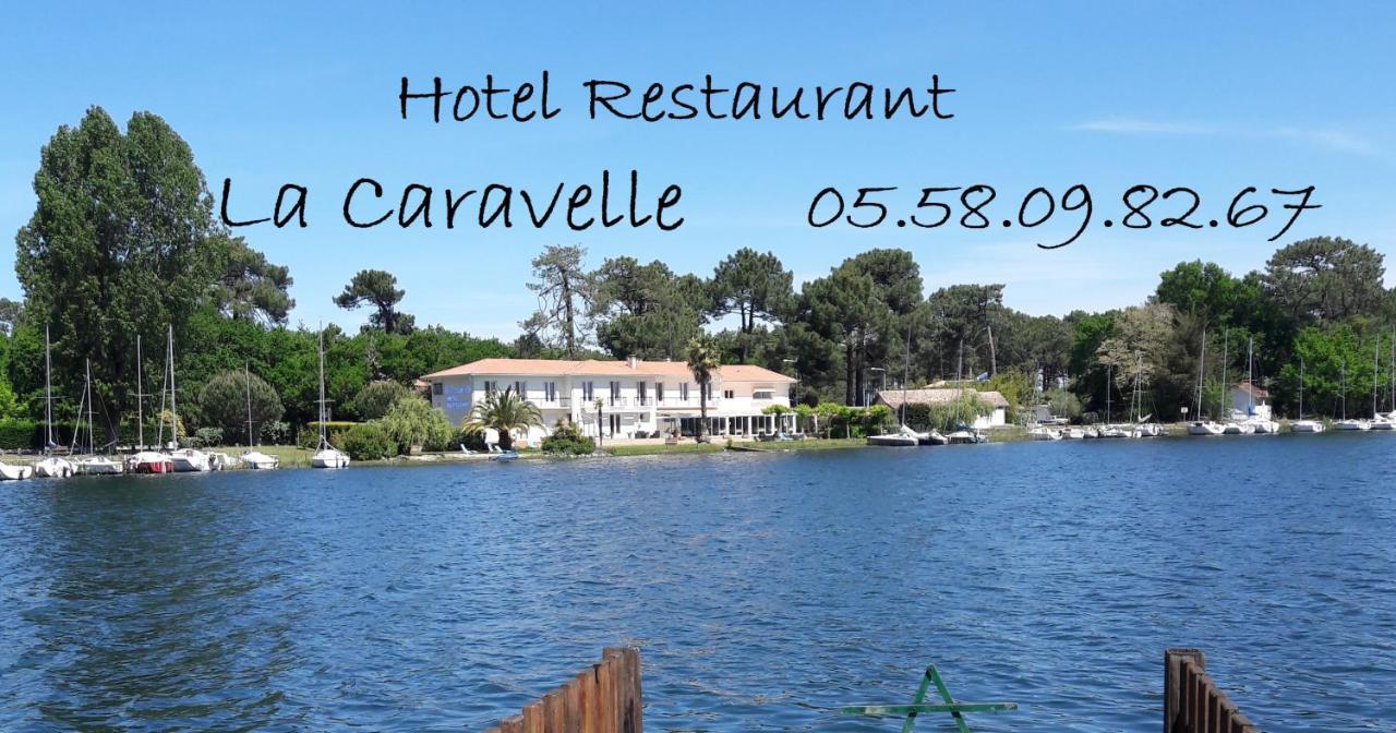 Chambres "Blanches" , Batiment Secondaire Hotel La Caravelle, Vue Jardin Biscarrosse-Plage Exterior foto